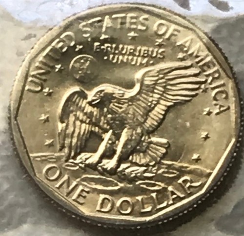 1980S Susan B Anthony Dollar US Mint Cello BU See Photos FREE Shipping - Picture 2 of 4