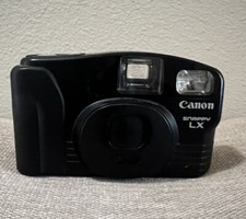 Canon Snappy LX 35mm Point  Shoot Film Camera Untested