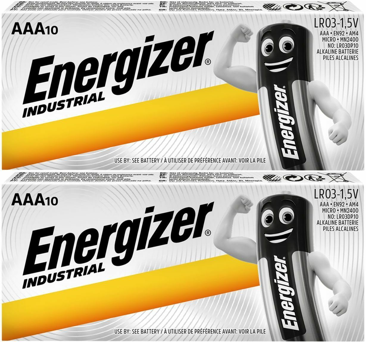 Energizer Industrial AAA LR03 MN2400 1.5V Alkaline Batteries 40x *Long Expiry* - Image 17