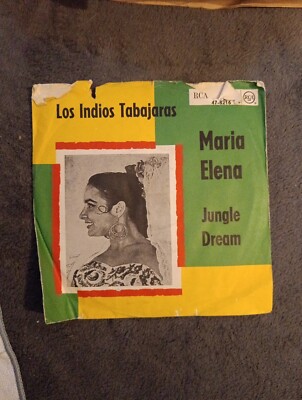 PA1 2/ BC VINTAGE VINYL DIE INDIANER TABAJARAS ''MARIA ELENA'' ''JUNGLE DREAM''