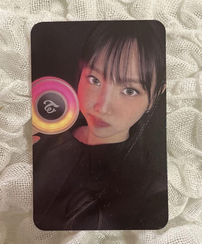 TWICE CANDY BONG JYP official Photocard mina sana momo nayeon