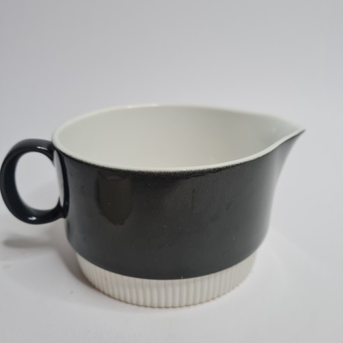 Poole Pottery Charcoal Gravy Boat - Picture 7 of 11