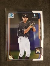 2015 Bowman Chrome draft JUSTIN JACOME card # 162