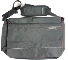 New SWISS GEAR Black Laptop Crossshoulder-Bag 14"W/12"H/4"D