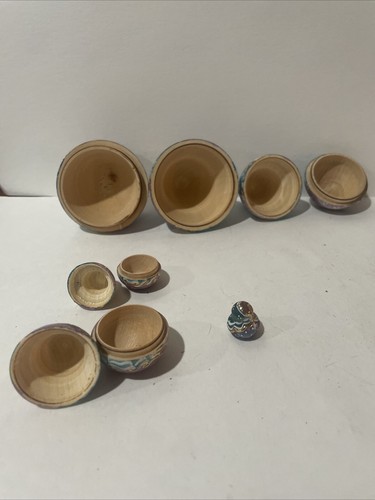 Muñecas rusas de anidación Matryoshka - CEPRUEB NOCAG - pintadas - 5 piezas firmadas de colección/obo - Imagen 11 de 15