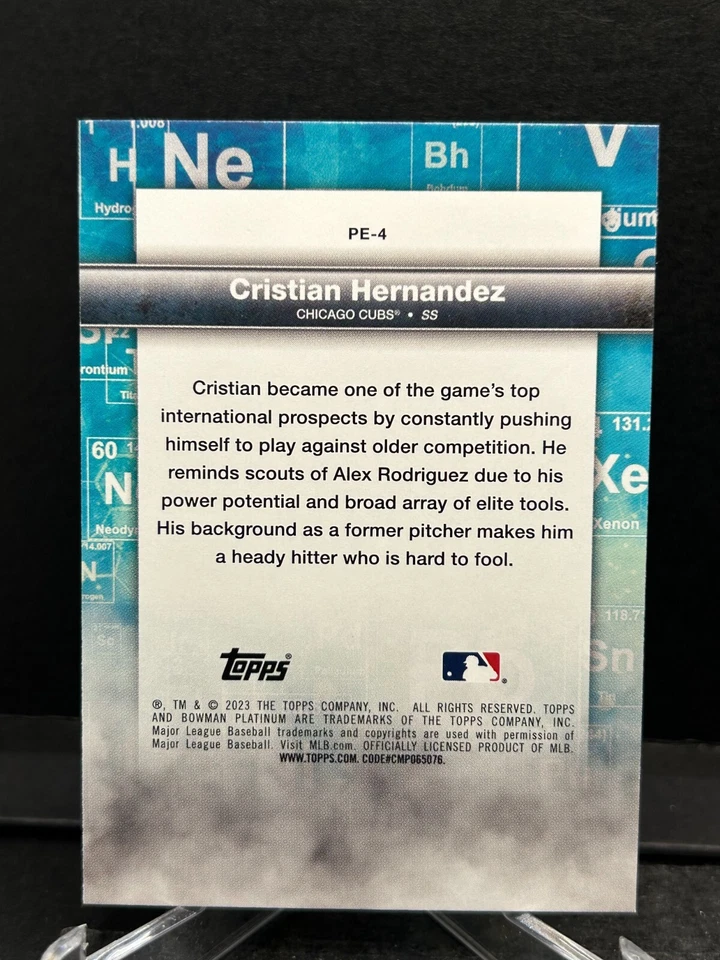 2023 Topps Bowman Platinum PRECIOUS ELEMENTS Insert LOT !!! - Image 3 of 4