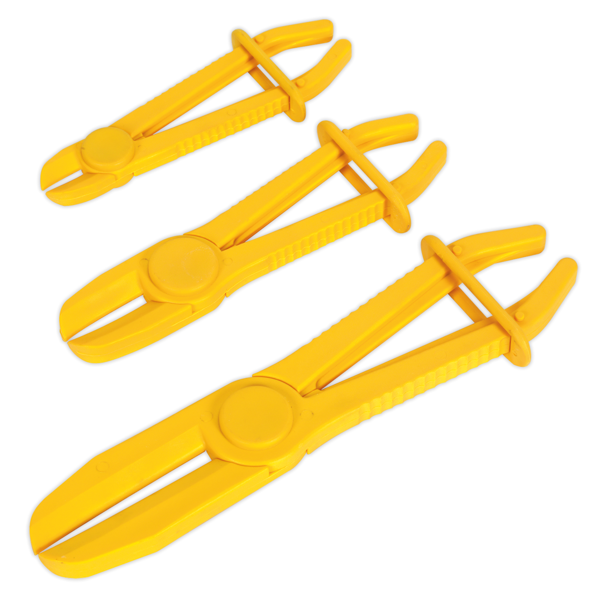 Sealey Tools Set Of Mixed Sizes Flexible FLEXI Hose Clamps Brakes & Fuel Pipes