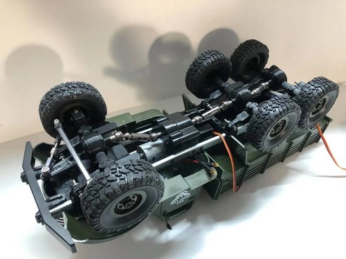 Véhicule militaire Transporter 1 Full Body 1:16 Mini 2.4GHz RC 6WD Tracked Jouet - Photo 7/21