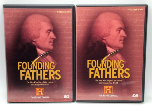 FOUNDING FATHERS Volume 1 & 2 DVD Men Who Shaped Our Nation & Changed The World - Imagen 3 de 8