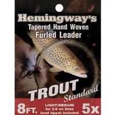 Hemingway Trout Standard Furled Leader