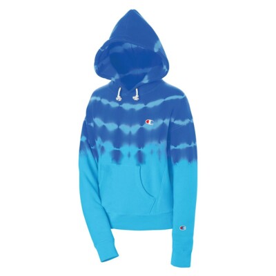 Champion LIFE Women's Women's Reverse Active Blue/Surf The Web Hoodie