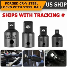 4-pack 3/8" to 1/4" 1/2 inch Drive Ratchet SOCKET ADAPTER REDUCER Air Impact Set