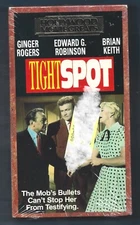 Factory Sealed VHS-Tight Spot-Ginger Rogers, Edward G. Robinson, Brian Keith