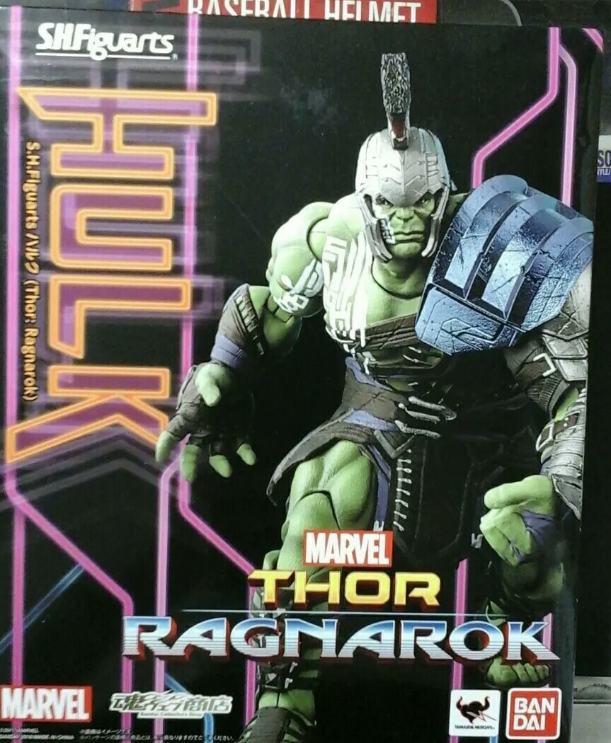 BANDAI S.H. FIGURES THOR RAGNAROK: HULK FIGURE IN BOX | eBay