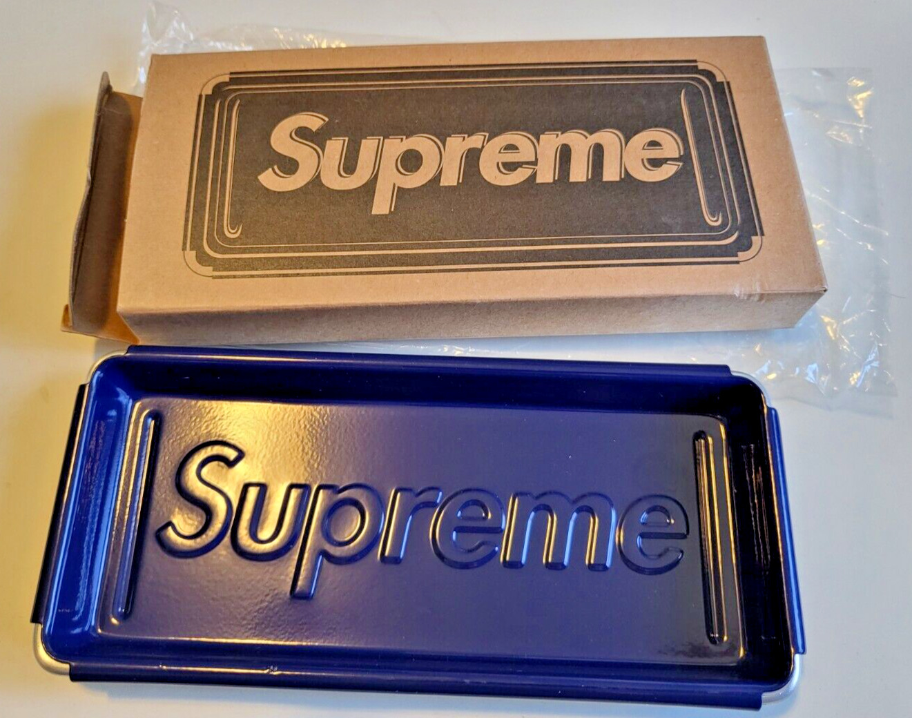 Supreme X Dulton Tray - Blue SS23 New with Box