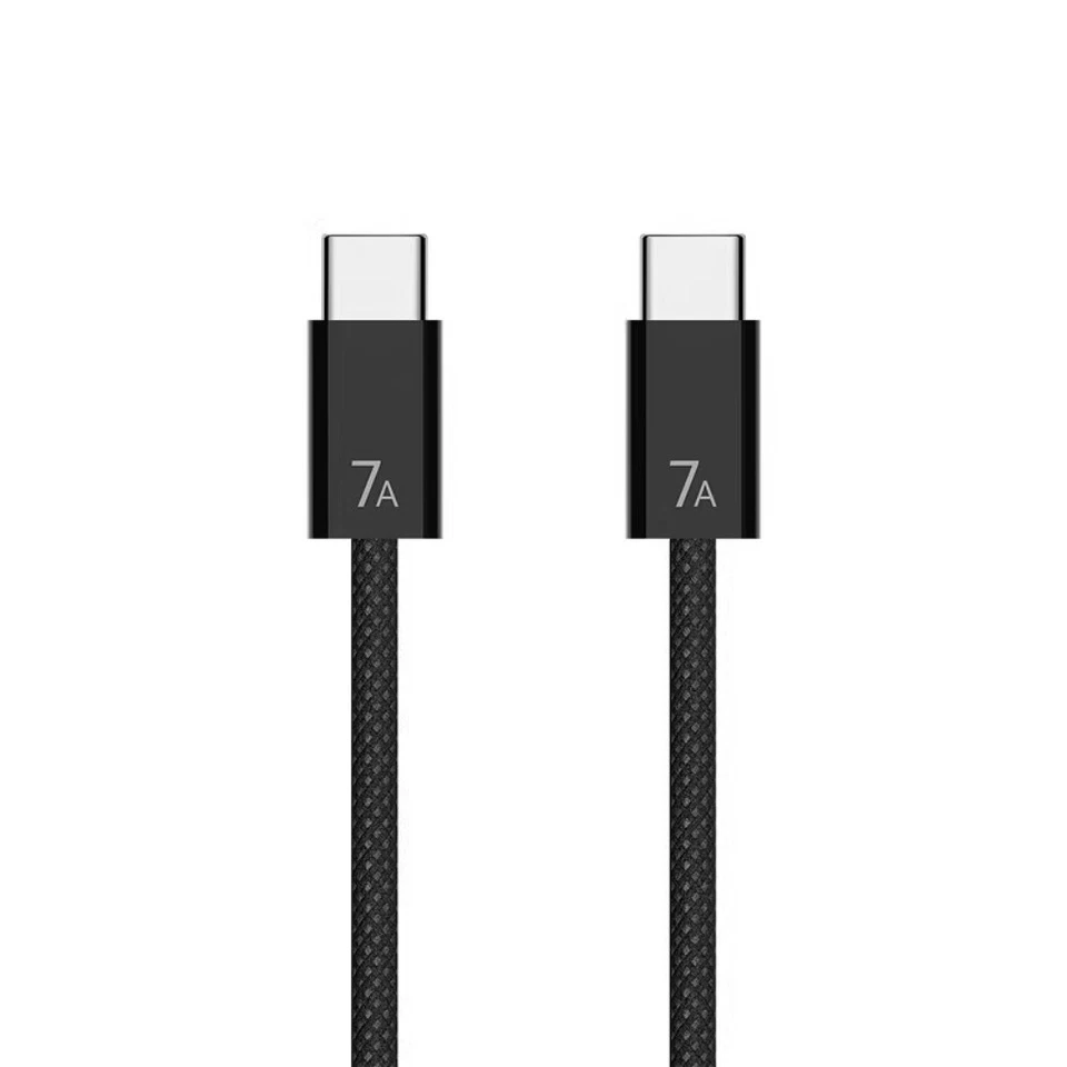 Cable de datos de carga rápida trenzado 7A original HUAWEI 140W USB-C a USB-C - 1,8 M Foto 3 de 4