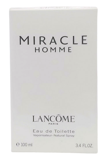 ❤️MIRACLE HOMME,LANCOME,EDT,3.4oz 100ml,sealed! | eBay