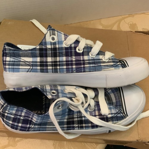 Airwalk Plaid Tennis Shoe Sz 7 NWOT - Picture 4 of 9