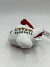 Emirates Plane Plush Pram Toy Hanging Pull Down Clip On Airline Collectable