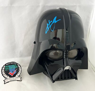 Hayden Christensen Signed Mask Anakin Darth Vader Beckett BAS 1 COA