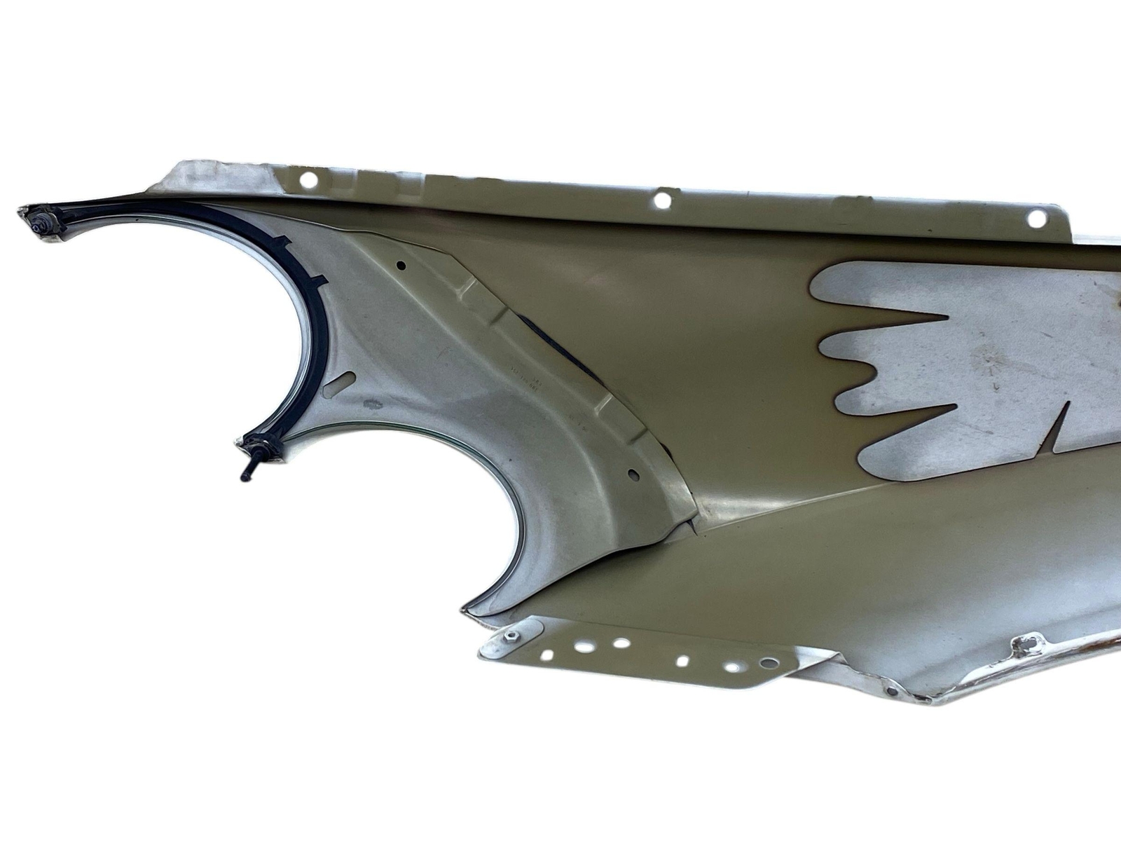 2006-2012 BENTLEY CONTINENTAL FRONT RIGHT FENDER PANEL |WHITE (LA9B) *REPAINTED*