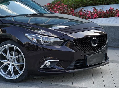 Fit For Mazda 6 2014-2016 Black Car Front Bumper Honeycomb Look Grille Mesh  - Picture 6 of 8