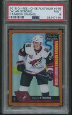 Dylan Strome 2016-17 O Pee Chee OPC Platinum Orange RC 17/25 PSA 9 MINT 