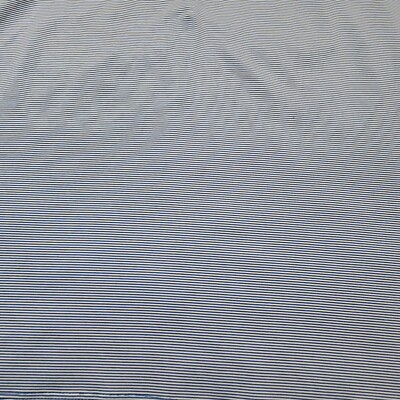 KJUS Shirt Adult 50 Blue Polo Soren Striped Short Sleeve Golf
