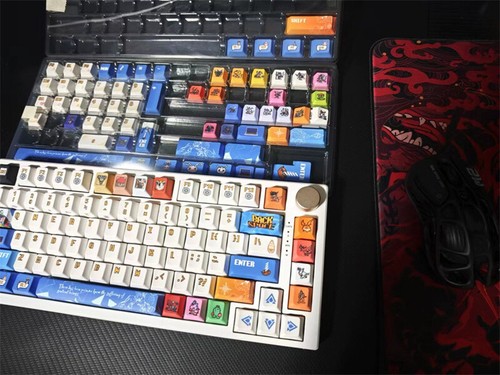 Digimon Adventure Keycaps PBT 146 Keys For Cherry MX Keyboard - Picture 8 of 8