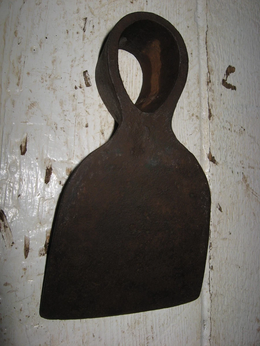 LARGE ANTIQUE CAST IRON GRUB HOE TRENCHING TOOL HEAD 5 1 2