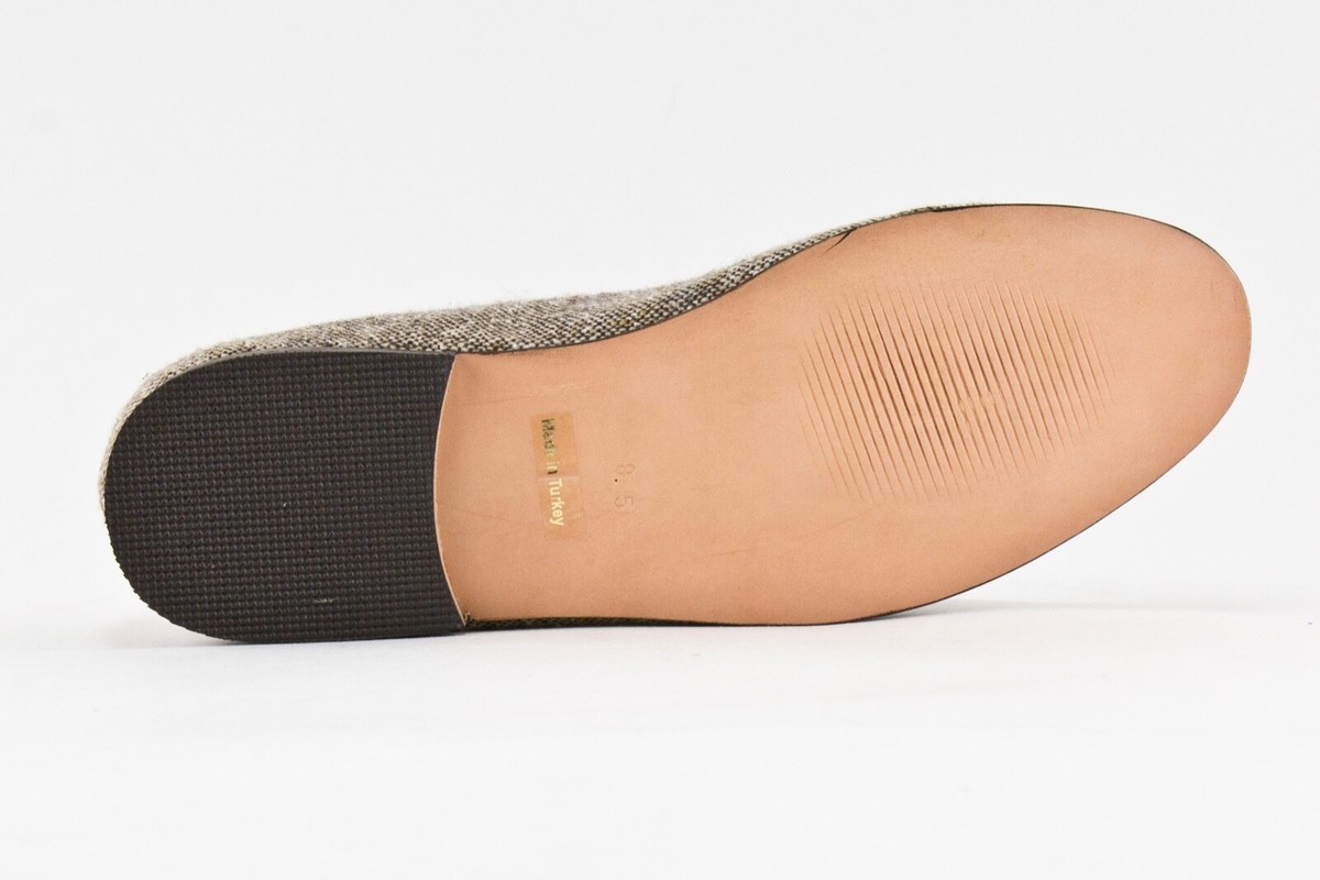 Res Ipsa Kilim Tweed Loafer Brown Herringbone Res Ipsa Kilim Loafers — Handmade, Unique, Timeless Style  main image 4