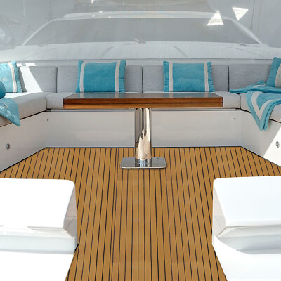 Teak EVA Schaum Boot Schiff Bodenbelag Matte Auto Deck Teppich Pad 240x60/90cm