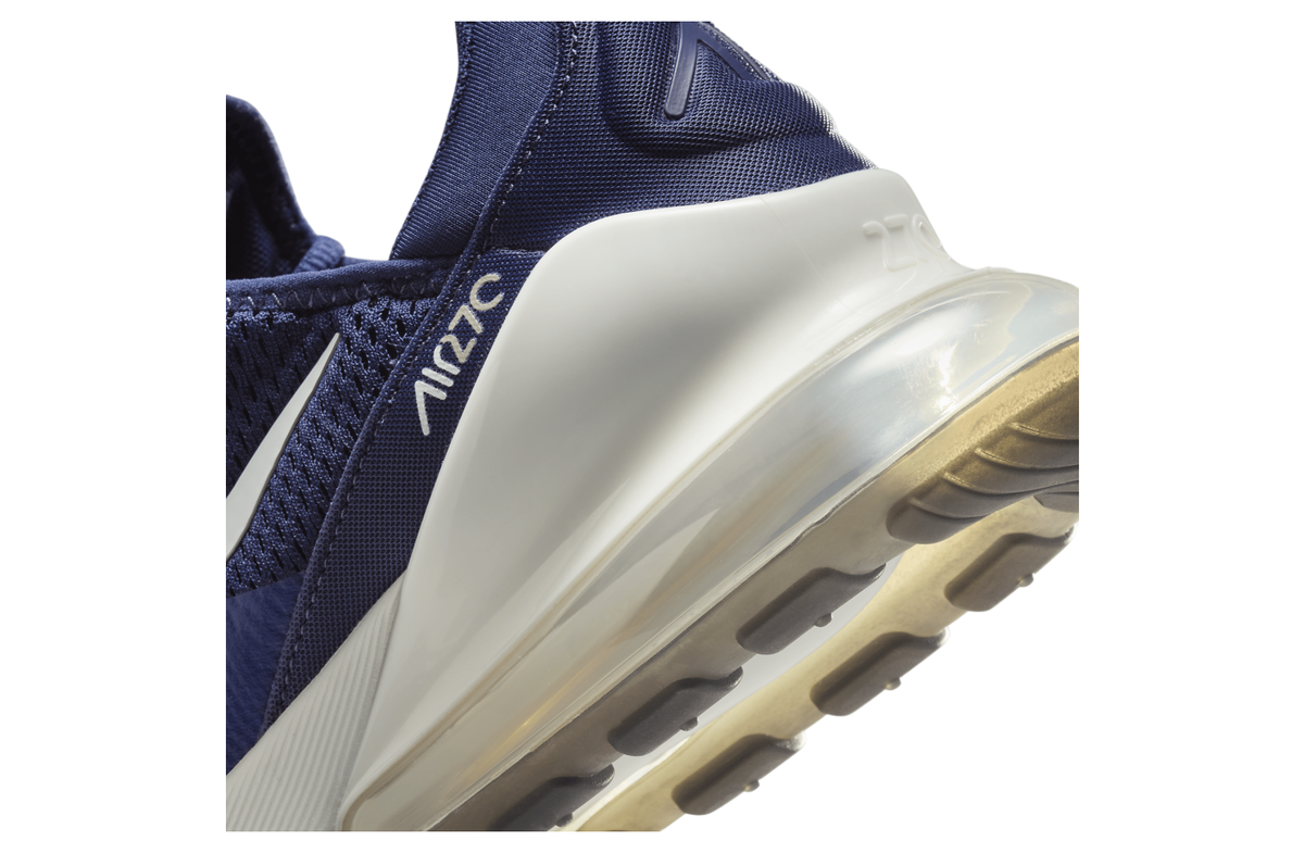 nike air max 270 white silver navy