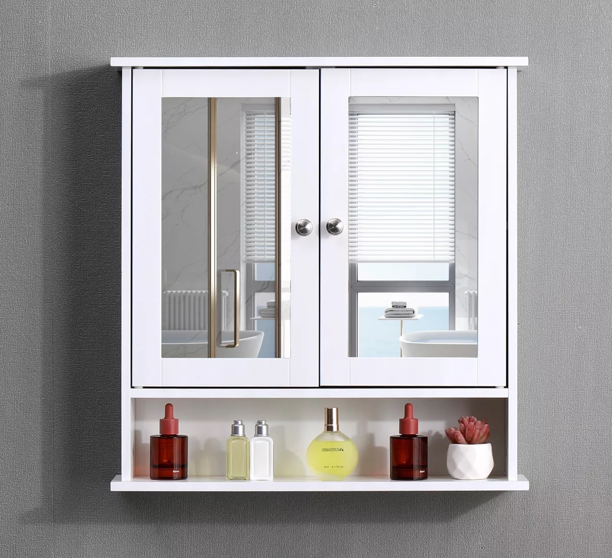 Bathroom wall cupboard online storage