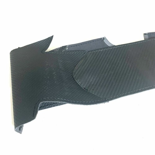 Carbon Fiber&PU Leather Steering Wheel Hand Sewing Wrap Cover For Ford Fusion - Picture 9 of 12