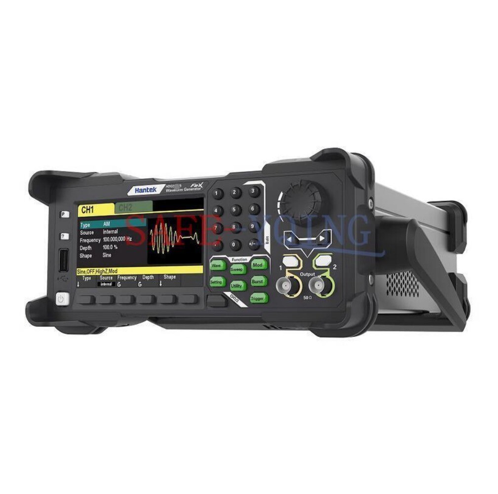 1PCS Hantek HDG3062B 2-Channel Arbitrary Waveform Generator Frequency Meter New