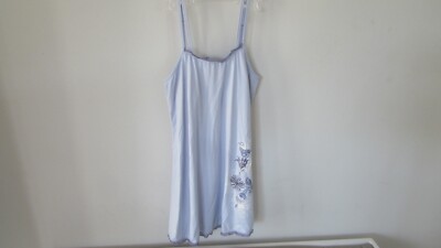 Mastectomy Night Gown Amoena Size Med Pocketed for Prosthesis