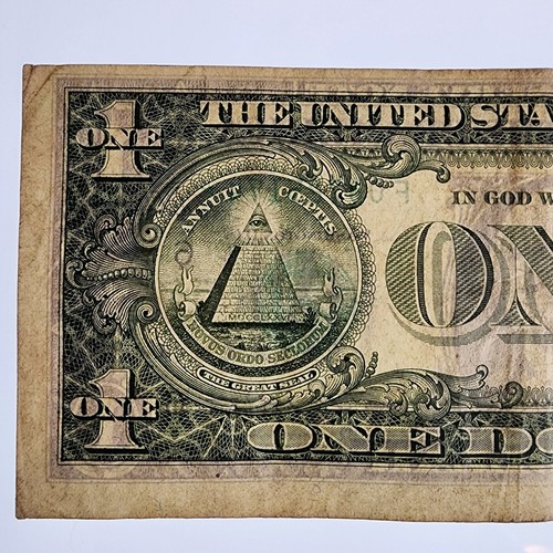 1993 STAR NOTE $1 DOLLAR BILL ( ATLANTA F )  7 Digits. F1918F*. Our T8128 - Picture 6 of 8