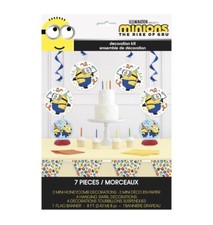 New MINIONS DESPICABLE ME PARTY 2 Packs Total of 14 Pieces 7 In Each Pack 