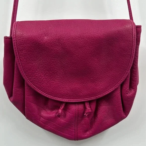 Bandolera Danielle Nicole Italiana Cuero Rosa Foto 2 de 4