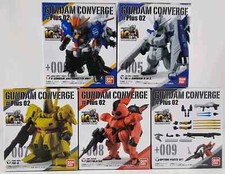 Bandai FW Gundam Converge Plus 02 set 5 box figures 005 006 007 008 009 54263