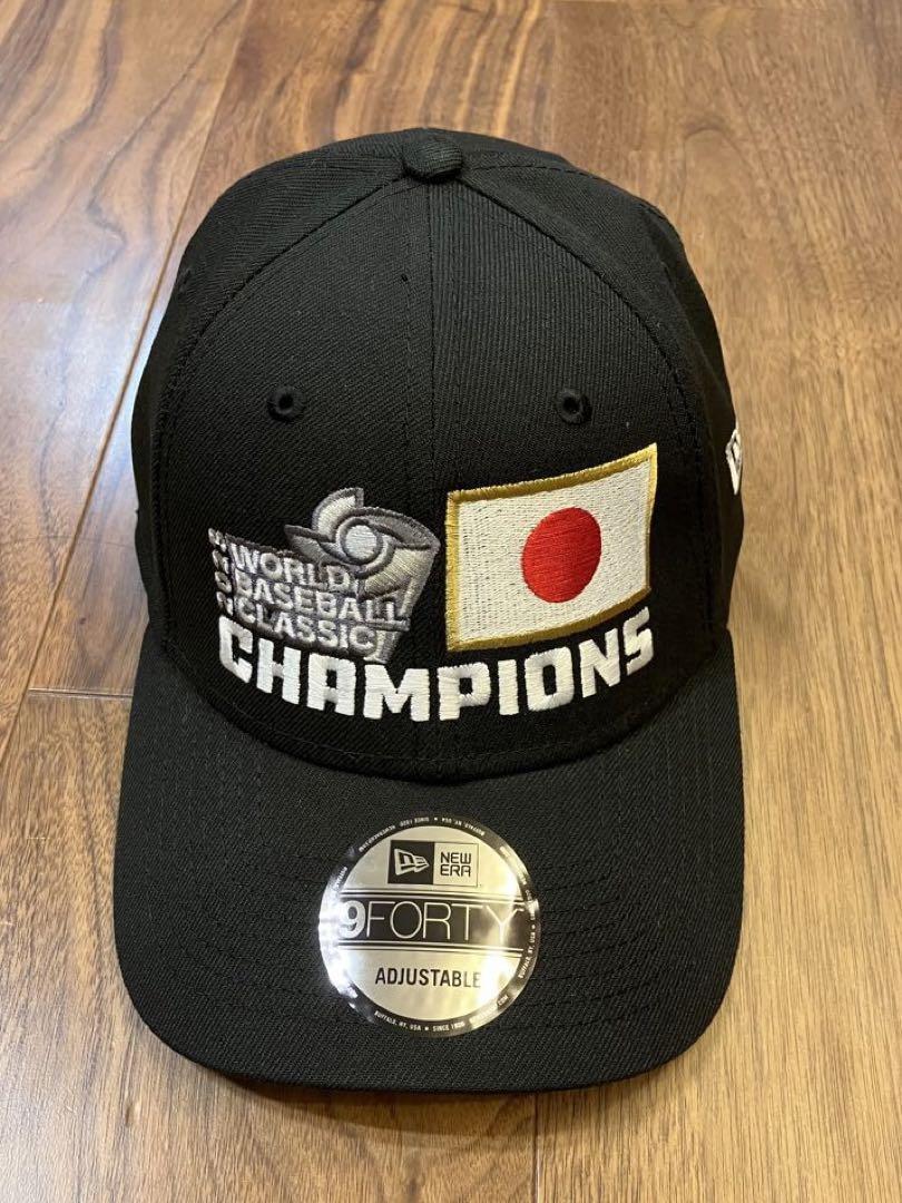 米国発正規品★2023WBC 日本チャンピオン記念Cap 送関税込み New Era Samurai Japan WBC 2023 Champions Official Cap