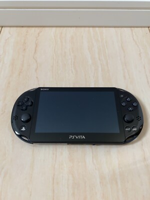【ジャンク】SONY PlayStationVITA PCH-2000 ZA11 Sony PlayStation PS Vita PCH-2000 ZA11 Black Console Wi-Fi