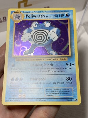Poliwrath 25/108 Rare Holo - XY Evolutions - Pokemon TCG
