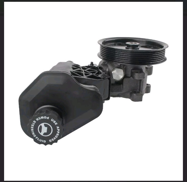 New Power Steering Pump w/ Reservoir & Pulley for 20032007 Dodge Ram