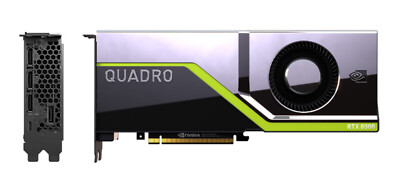 Nvidia Quadro RTX 8000 GPU Graphics Card PCIe x16 GDDR6 48GB