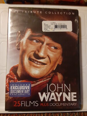 JOHN WAYNE TRIBUTE COLLECTION (DVD BOX SET 2011) NEW SEALED WESTERNS ...