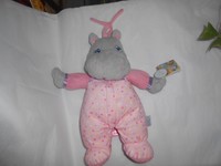 Garanimals Pink Plush Dots Baby Gray Hippo Music 13 Brahams Garanimals Pink Plush Dots Baby Gray Hippo Music 13 Brahams