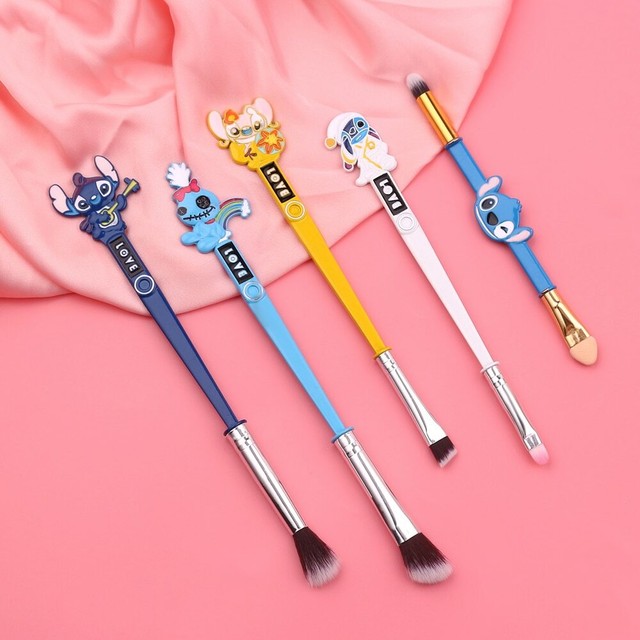 Lilo and Stitch Cosplay Makeup Brushes 5pcs Set Cosmetic Brush Tool