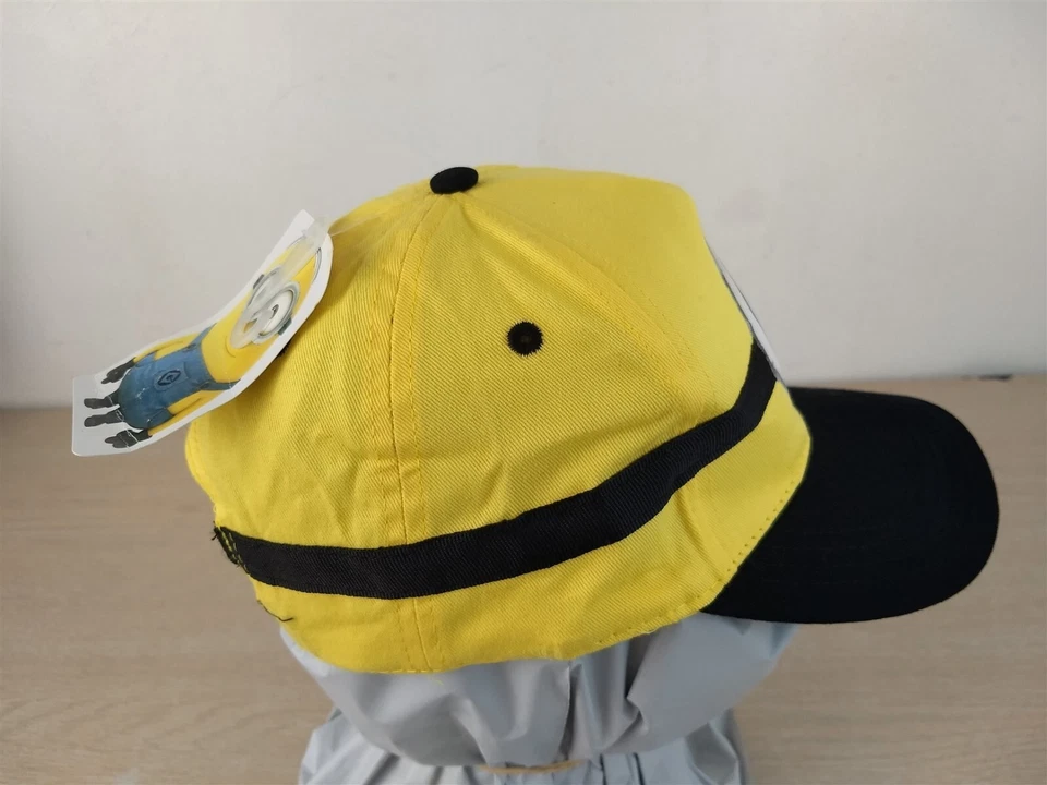 DESPICABLE ME MINIONS ONE EYE AJUSTABLE JUVENIL GORRA/GORRA DE BÉISBOL SNAPBACK, AMARILLA Foto 4 de 4